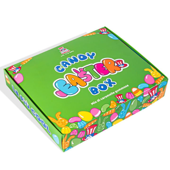 3 Wunnie box “Joyeuses Pâques”, 3 Candy box à composer avec vos bonbons gélifiés préférés