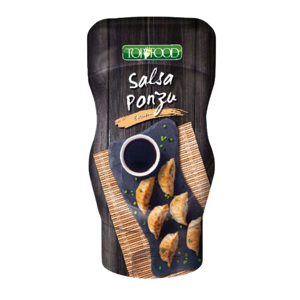 Confezione da 320g, salsa di soia con zucchero e agrumi Top Food.