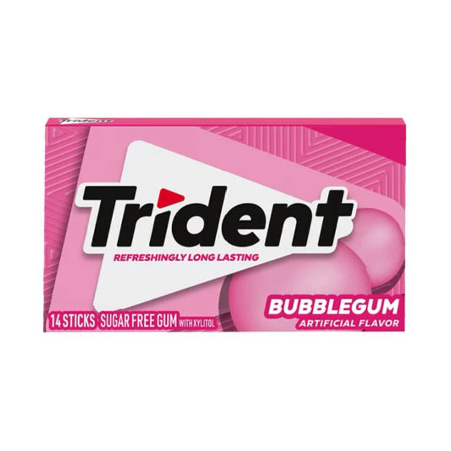 Confezione da 26,6g, gomme da masticare al gusto di frutta Trident.