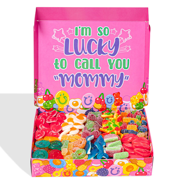 Wunnie box “Meilleure Maman”, la Candy box à composer avec les bonbons gélifiés préférés de Maman - 1 kg