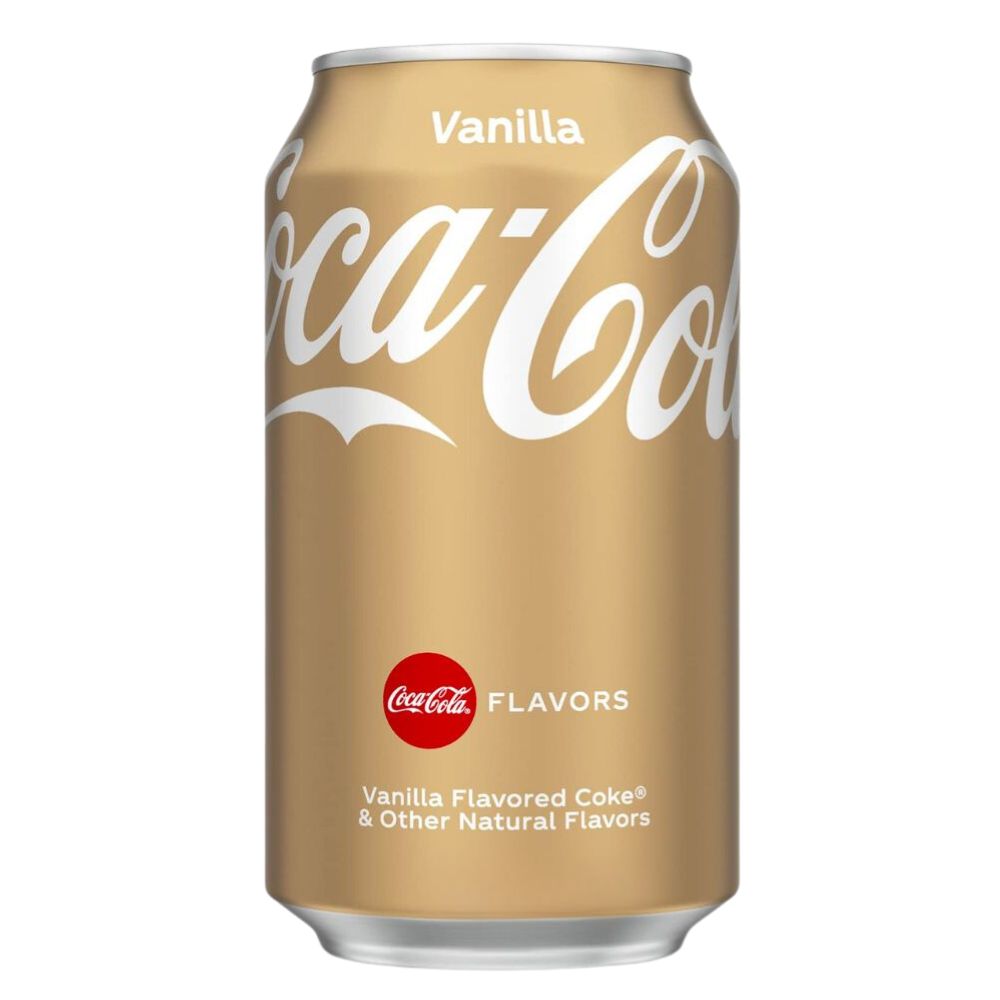 Confezione da 330 ml di Coca Cola alla vaniglia
