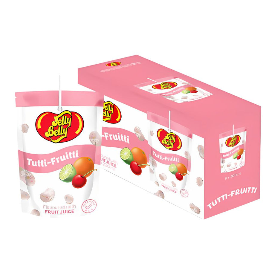 Confezione da 8 di succo di frutta Jelly Belly Tutti i fruitti