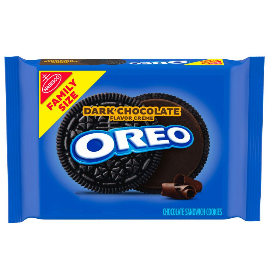 Confezione da 482g di biscotti al cacao ripieni di cioccolato fondente da 482g