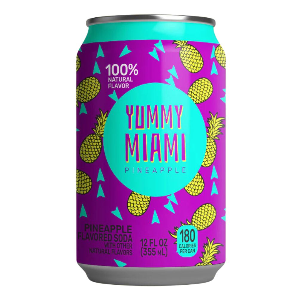 Confezione da 355ml di bevanda all'ananas Yummy Miami
