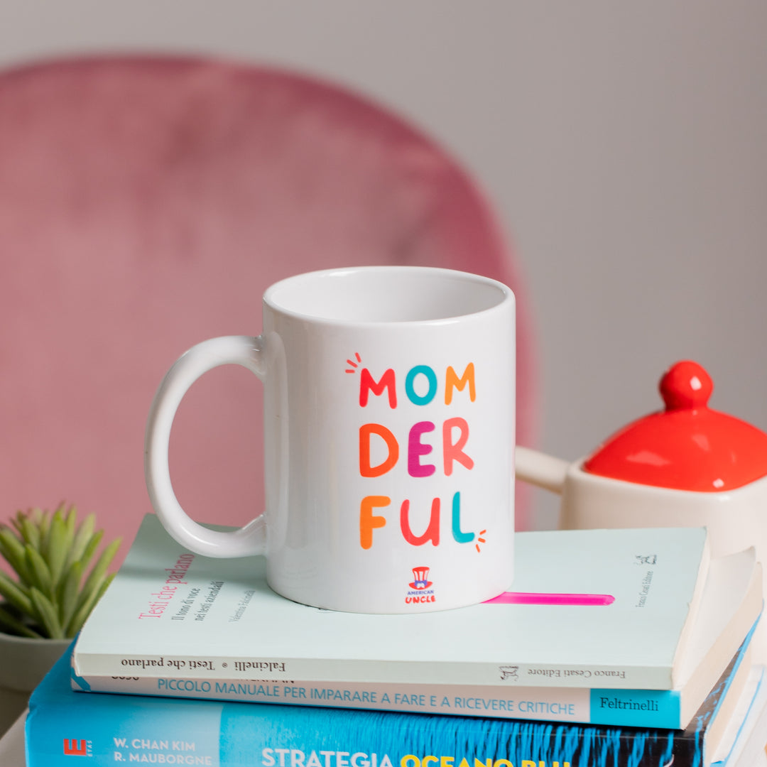 Tasse Momderful, idée cadeau pour maman de 350ml