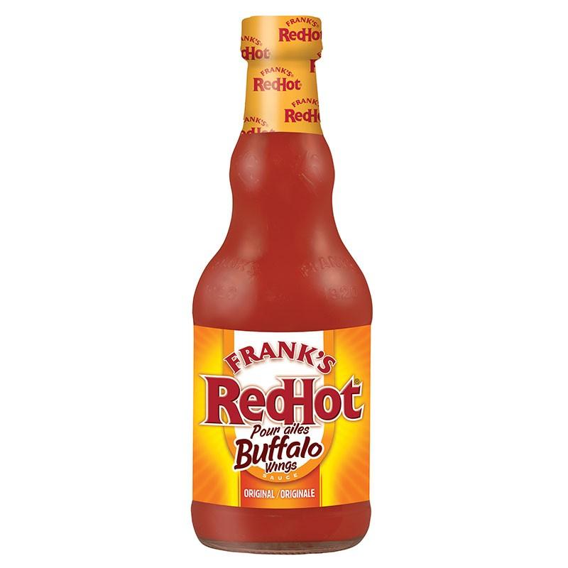 Frank's Red Hot Buffalo Wings, salsa piccante al peperoncino di Cayenna da 148 ml (1954210644065)