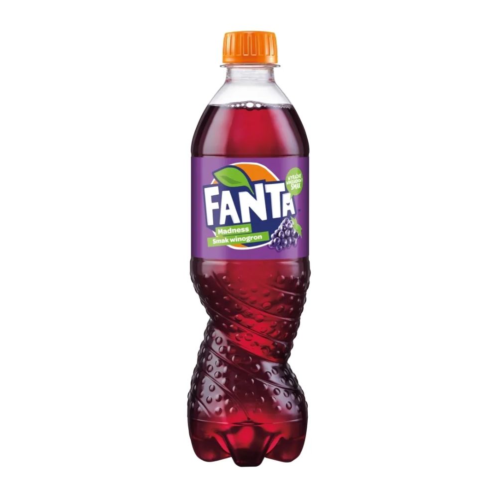 Fanta Madness, boisson au raisin de 500ml