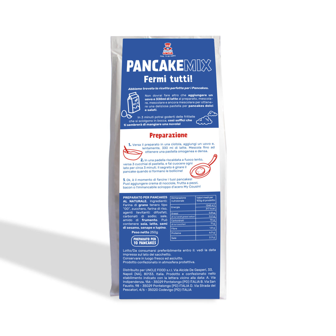 American Uncle Préparation pour crêpes, préparation pour 10 crêpes de 250g