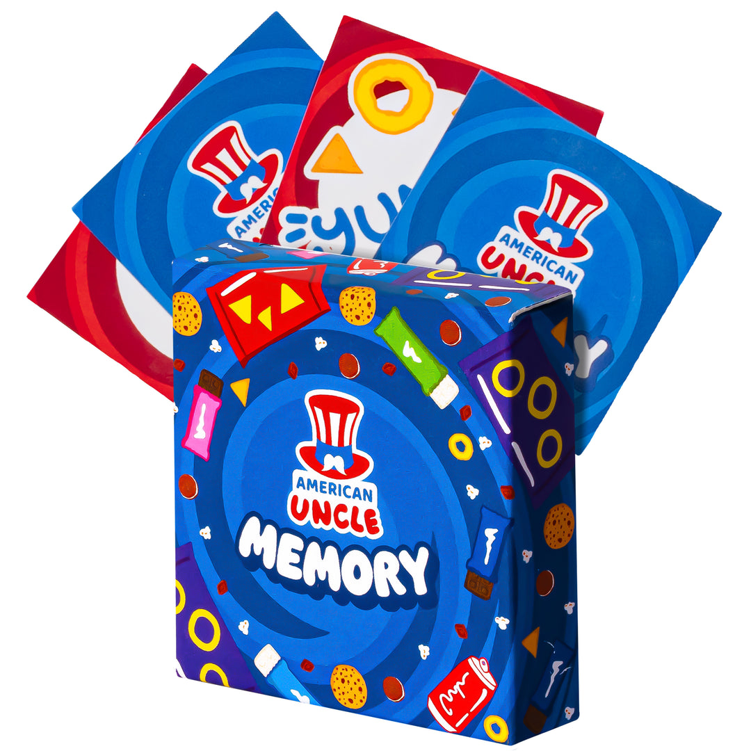 American Uncle Memory Game, jeu de mémoire avec 30 cartes 