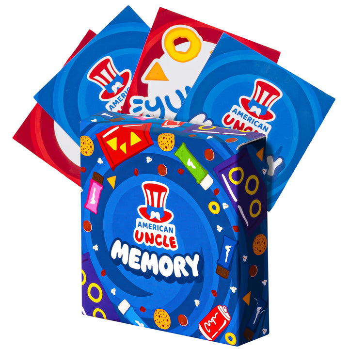 American Uncle Memory Game, jeu de mémoire avec 30 cartes 
