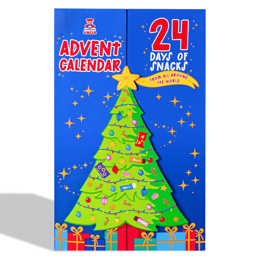 [SANS GLUTEN] Calendrier de l'Avent Spécial 2024, boîte de +24 snack douceurs et salés surprises SANS GLUTEN 