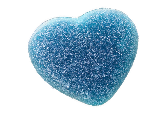 cuore xxl blu