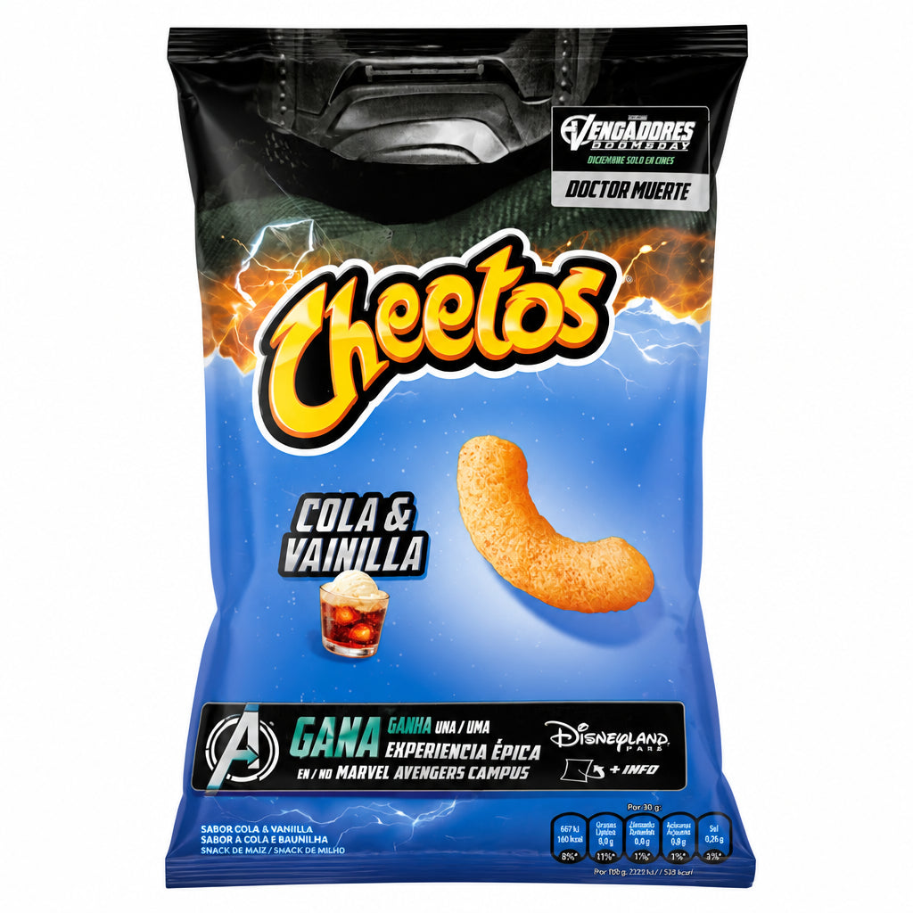 Cheetos Cola &amp; Vanilla - snack di mais 75g