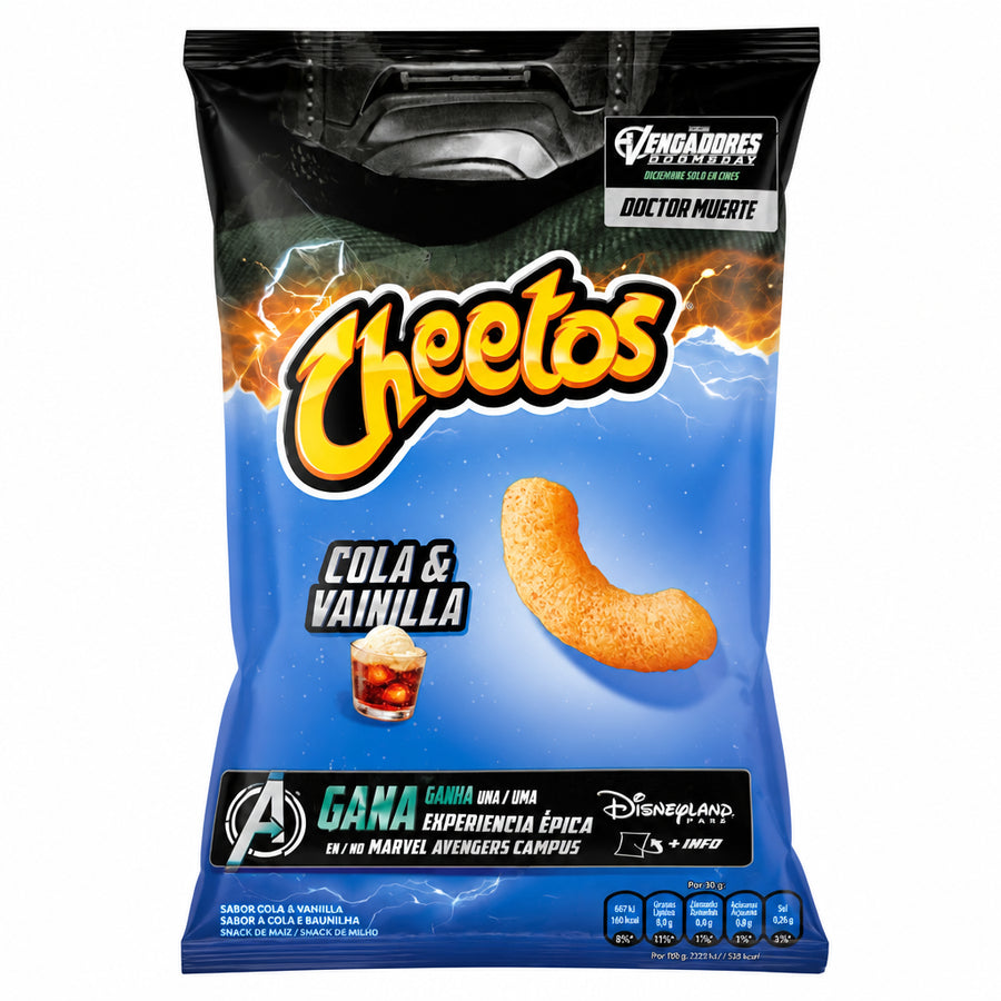 Cheetos Cola & Vanilla - snack di mais 75g