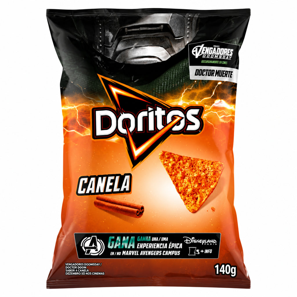 Doritos Canela - snack di mais al gusto cannella 140g