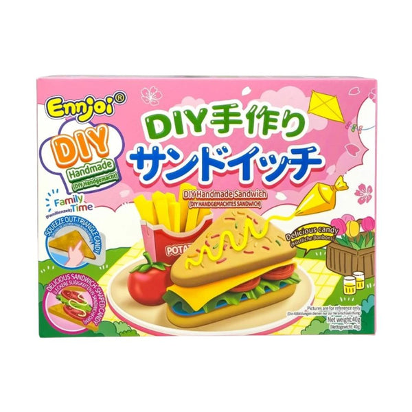 Ennjoi DIY Handmade Sandwich, sandwich fait main à faire soi-même de 40 g 