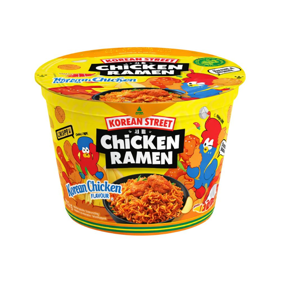Korean Street Chicken Ramen Korean Chicken, noodles al gusto di pollo coreano da 112g