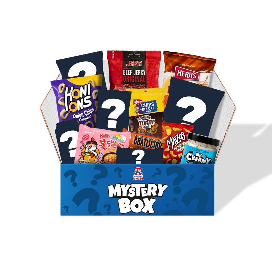 Scatola con 20 prodotti a sorpresa Mystery box