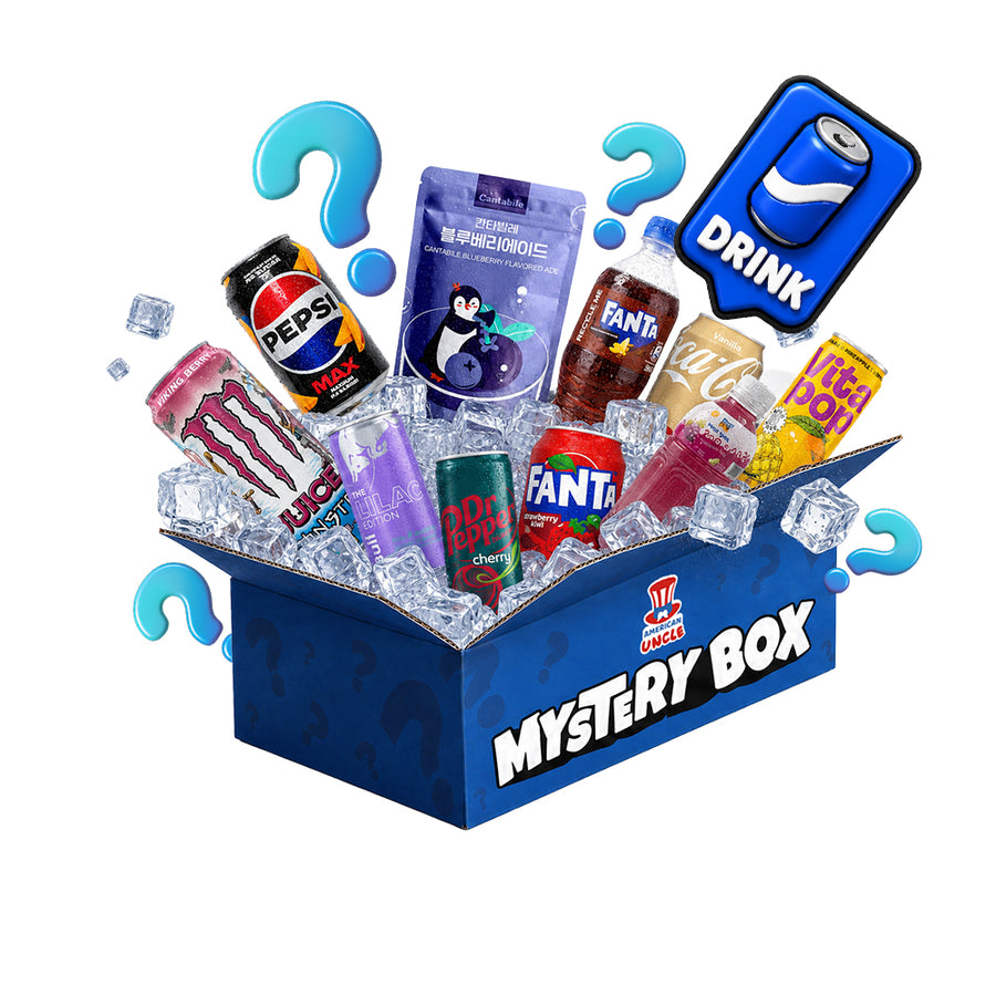 Snack box con 10 bevande a sorpresa