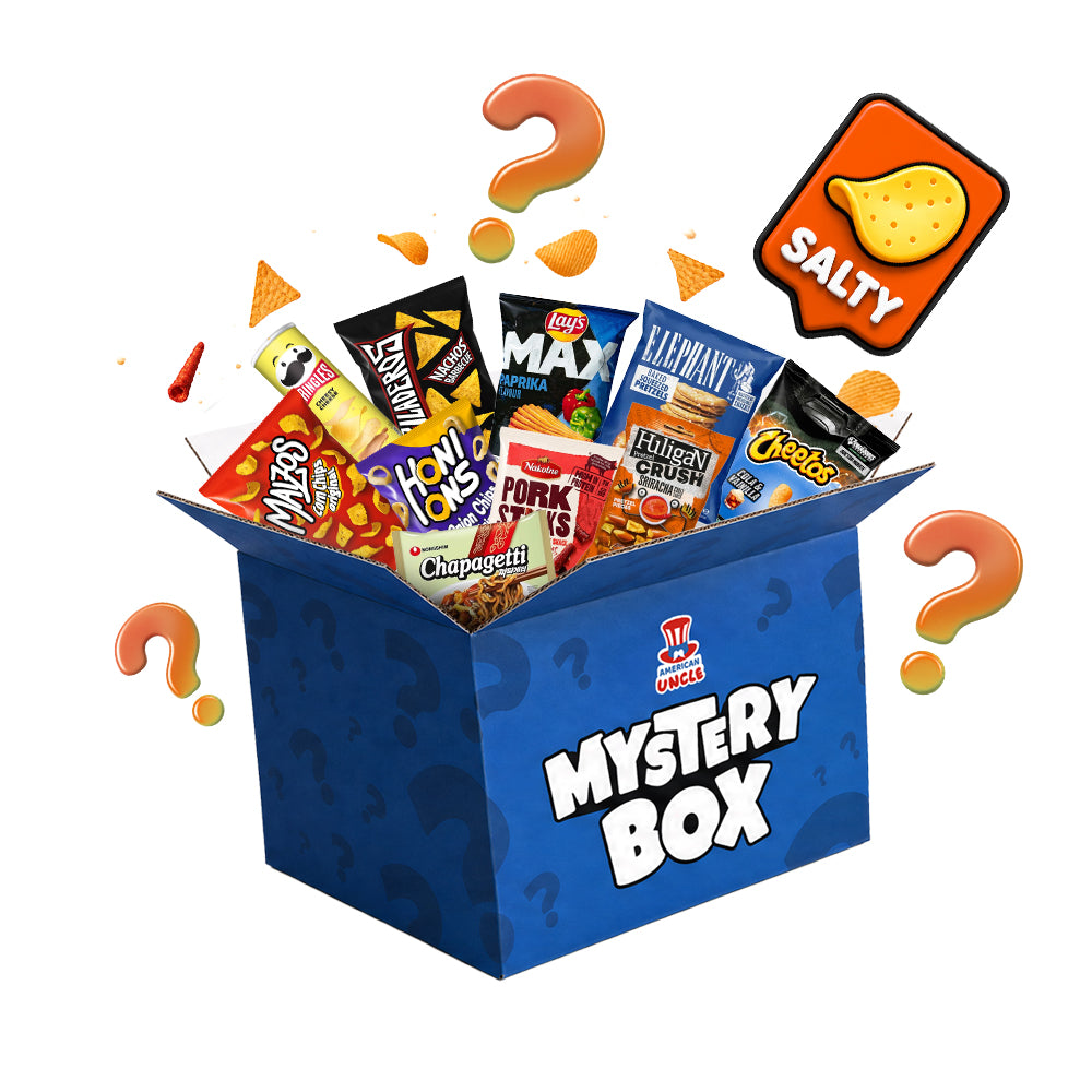Mystère salé Box, 10 snack salés surprise 