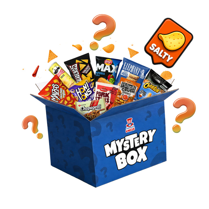 Mystère salé Box, 10 snack salés surprise 