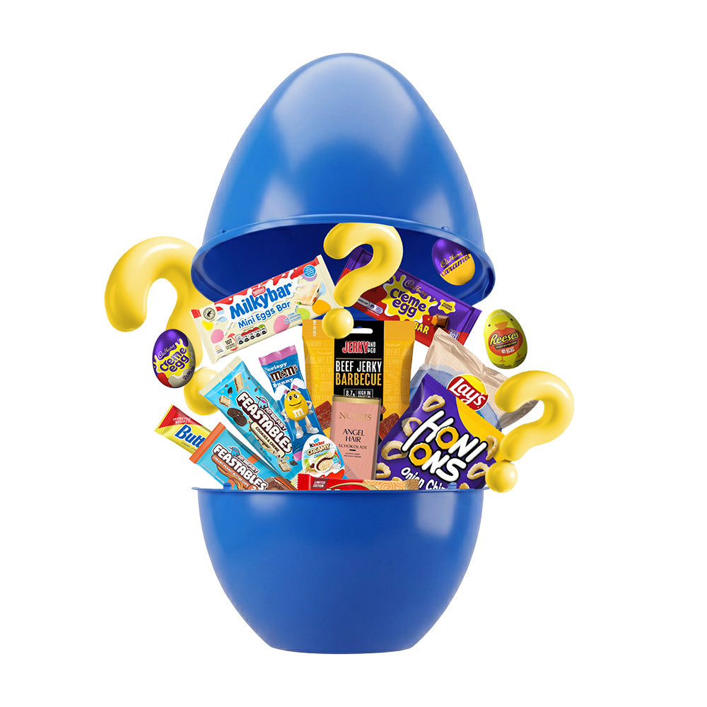 AU Mystery Snack Egg XL, œuf de 30 snack sucrés et salés surprise 