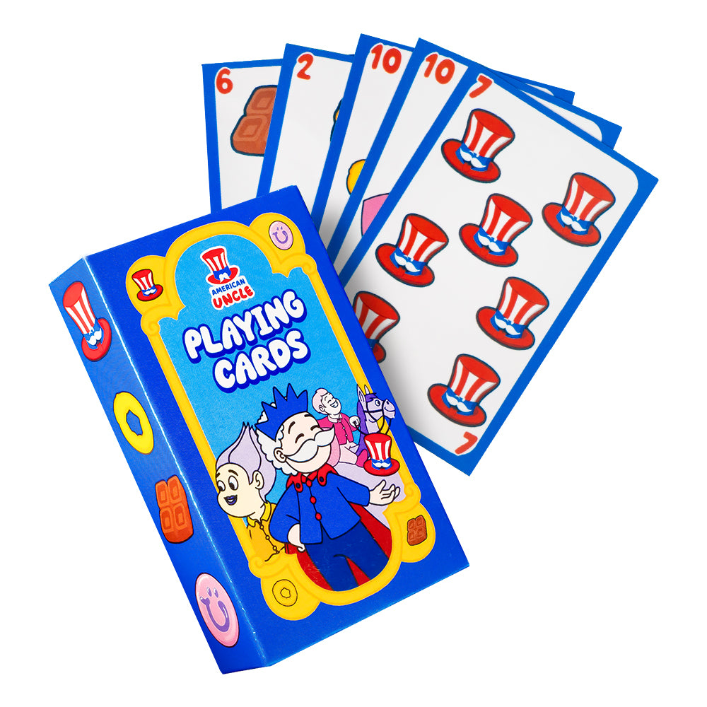 American Uncle Playing Cards, jeu de cartes composé de 40 Edition 