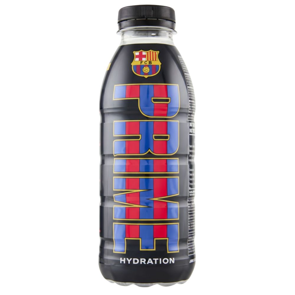 Prime Hydration Barcelone, boisson aromatisée au goût de baies mélangées de 500ml 