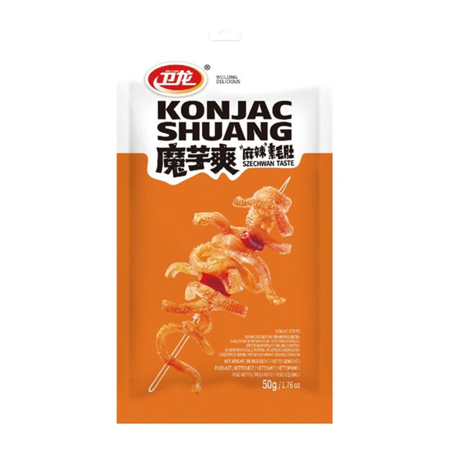 Konjac Shuang Szechwan Taste, snack a base di konjac piccanti da 50g