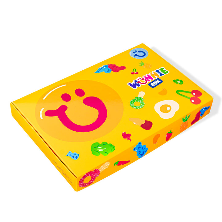Wunnie box "Sourire", boîte de bonbons gélifiés à composer avec vos saveurs préférées - 1 kg 
