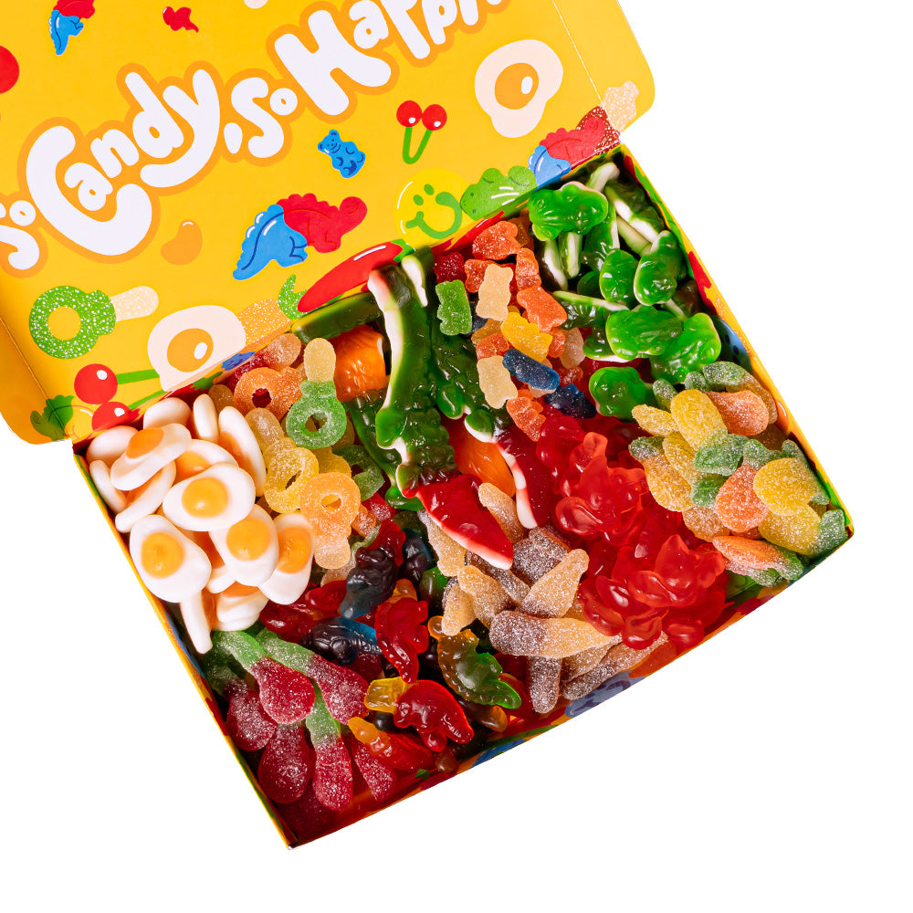 Wunnie box "Sourire", boîte de bonbons gélifiés à composer avec vos saveurs préférées - 1 kg 