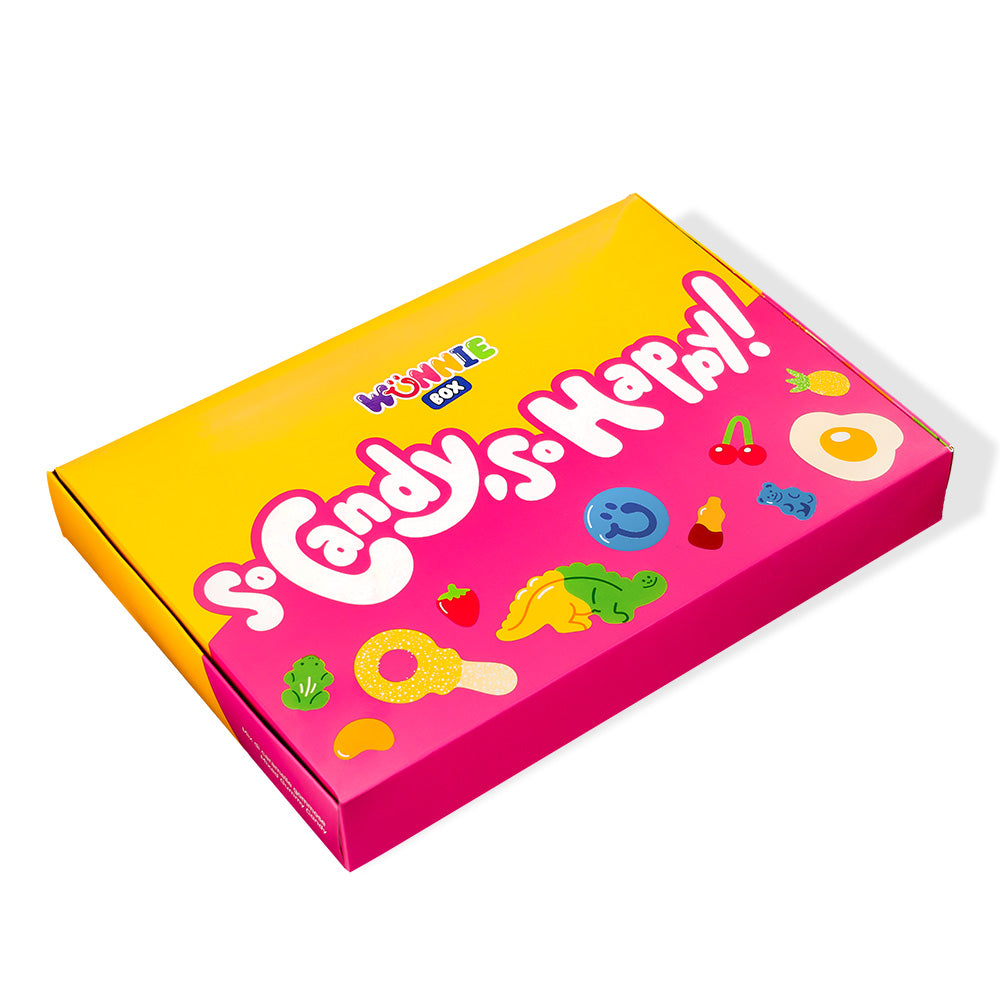 Wunnie box "Sourire", boîte de bonbons gélifiés à composer avec vos saveurs préférées - 1 kg 