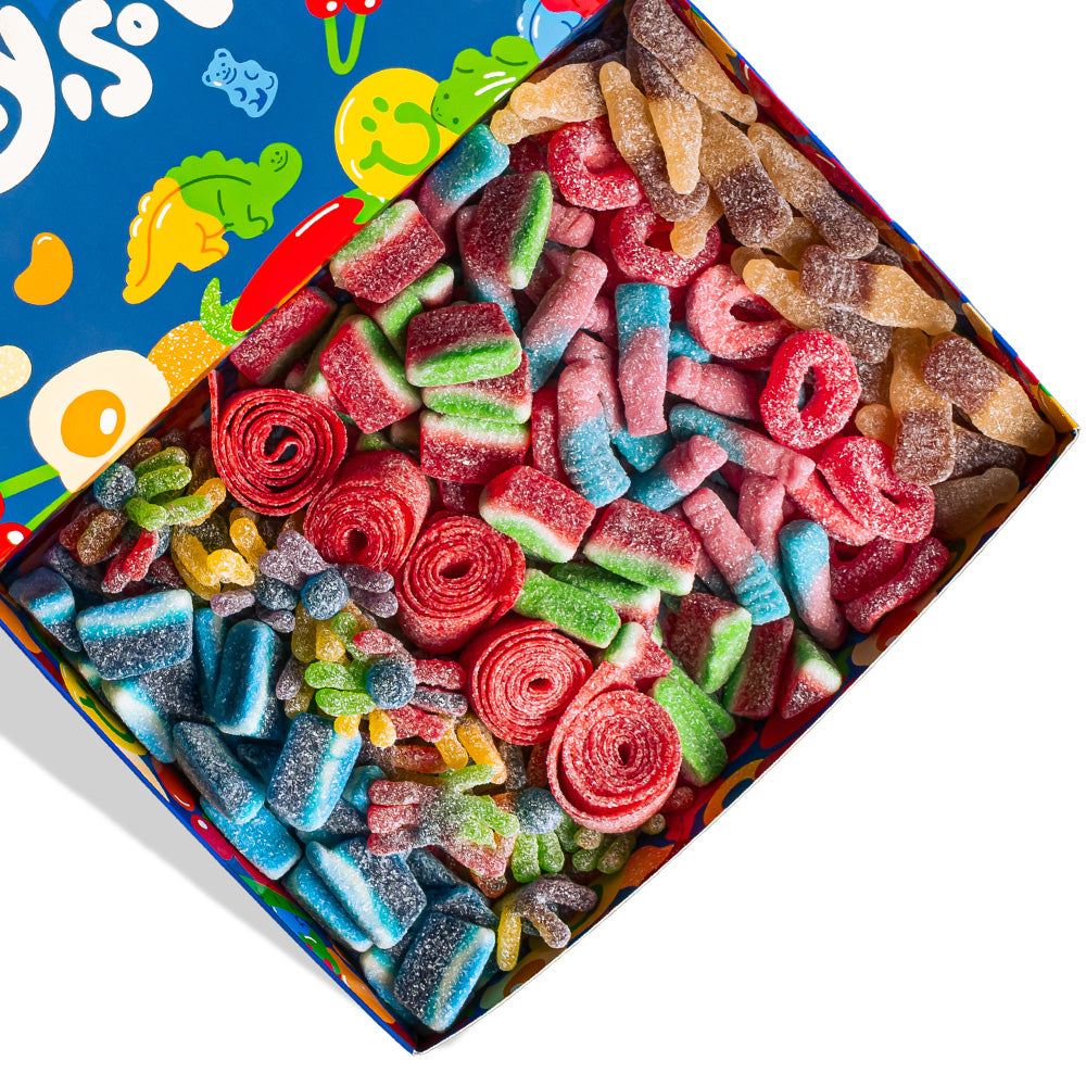 Focus sur les bonbons pétillants de la wunnie box fizzy mix