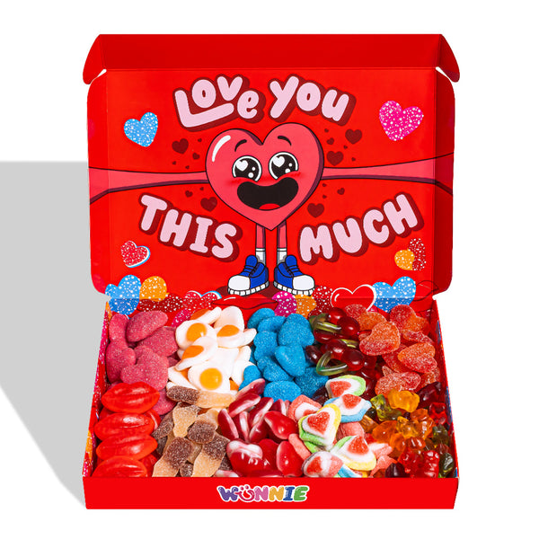 Wunnie box “Sois à moi”, le Candy box à composer avec les bonbons gélifiés préférés de ta moitié 