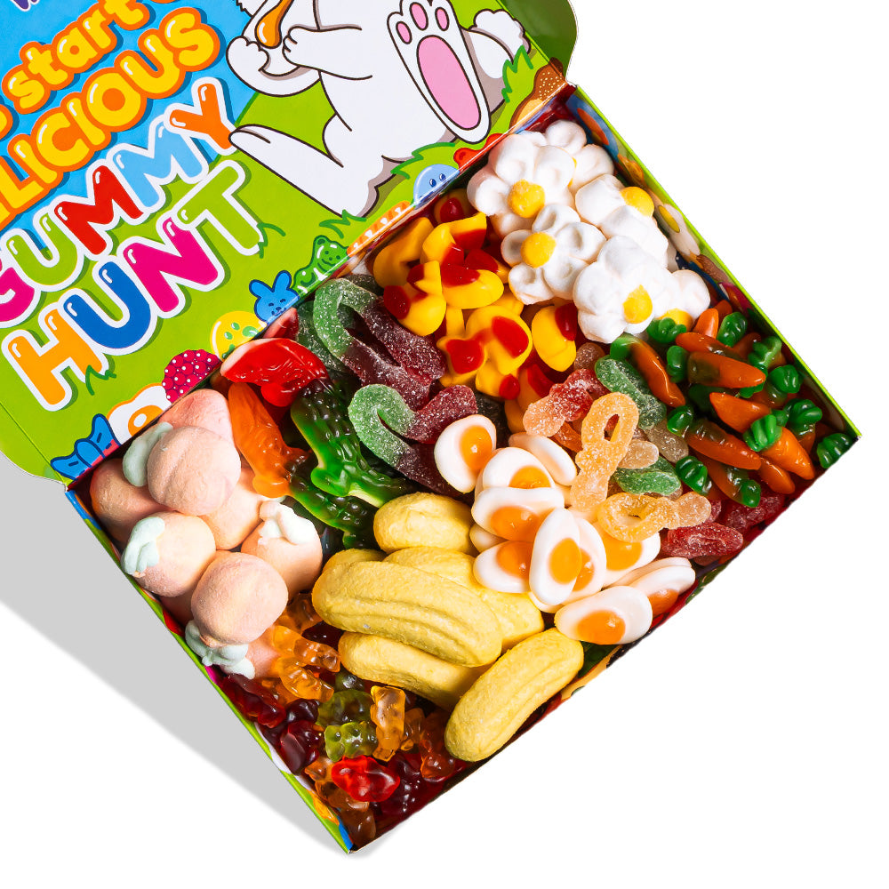 Focus sulle caramelle gommose a tema pasqua