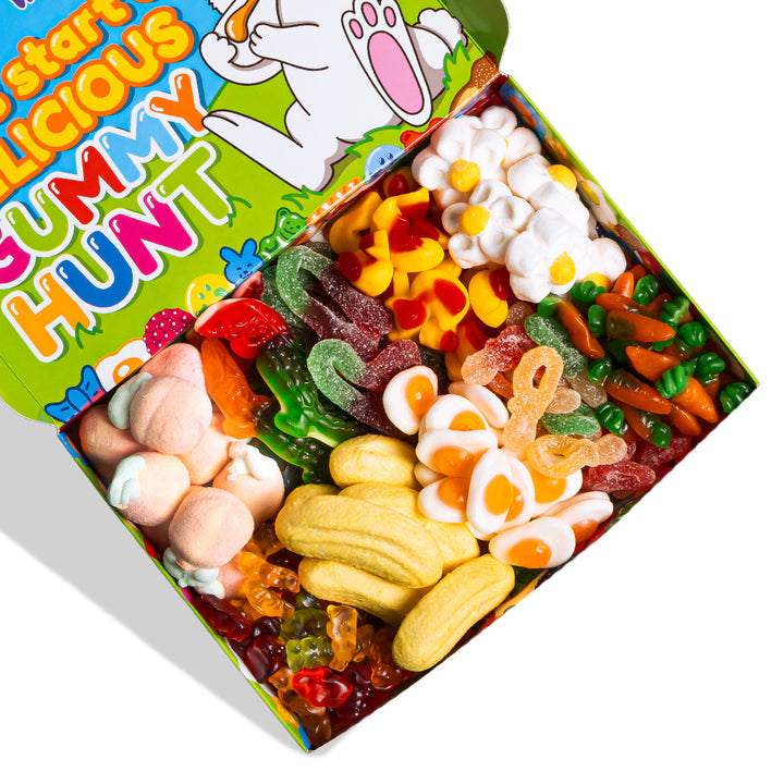 Focus sulle caramelle gommose a tema pasqua