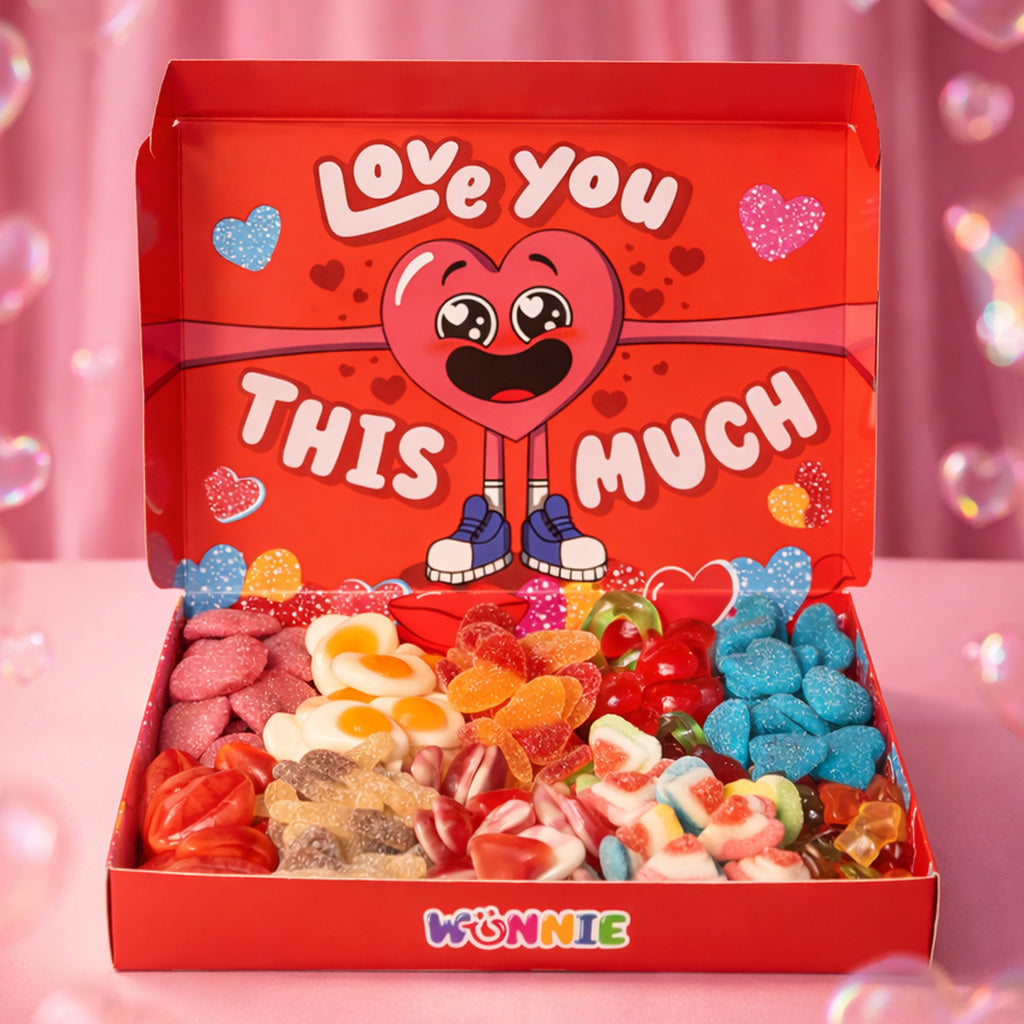 Wunnie Box Love frontale "Love you rhis much"