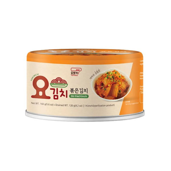 Yopokki Yokimchi Stir Fried Kimchi, kimchi de chou napa frit de 160g 