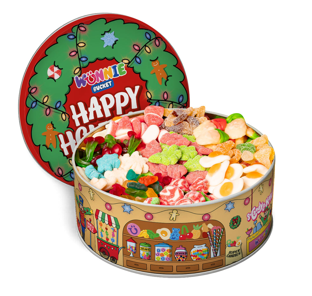 Wunnie Bucket “Joyeuses Fêtes” - 2 kg 