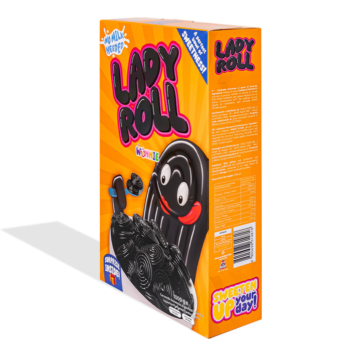 Wunnie Lady Roll, boîte de réglisse de 1kg 