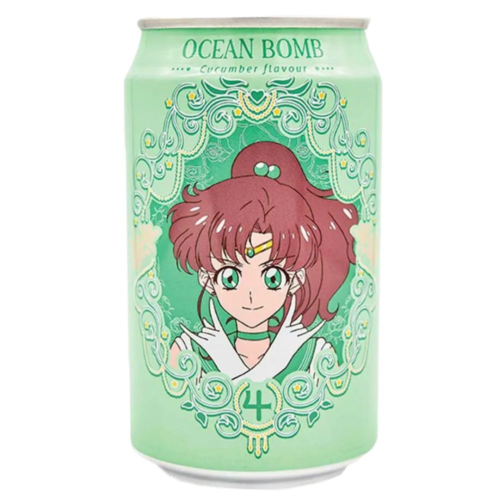 Ocean Bomb Sailor Jupiter, boisson au concombre de 330ml 