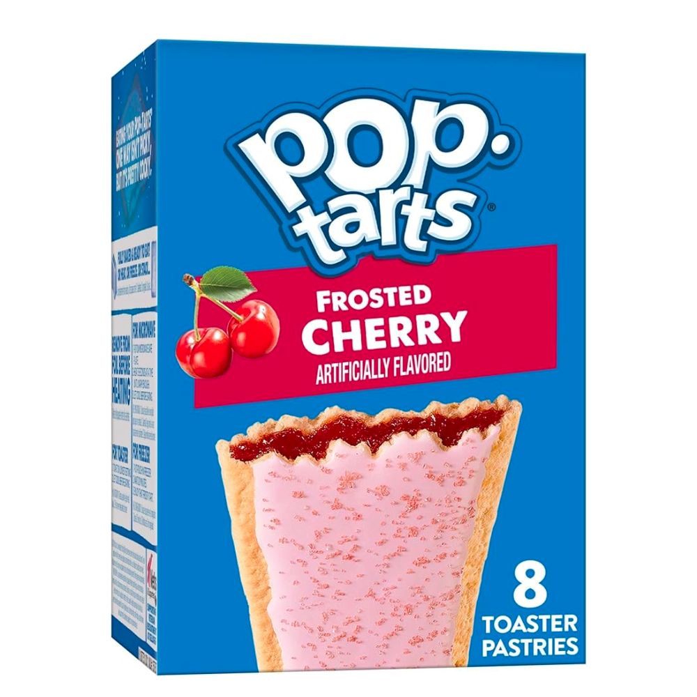 Pop Tarts Givré Cherry, biscuits fourrés à la crème de cerise de 384g 