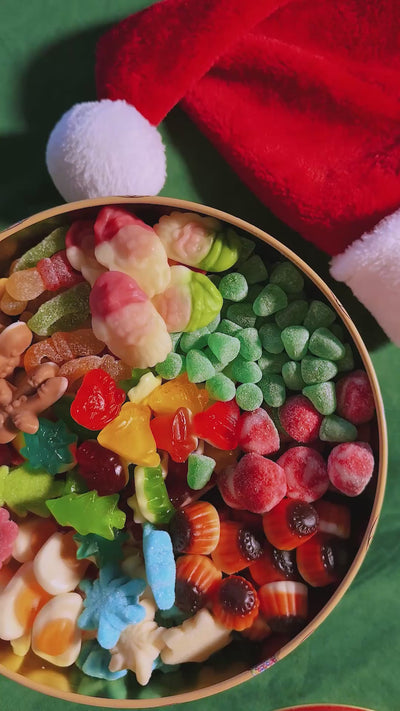 Wunnie bucket holidays 2kg con caramelle di Natale