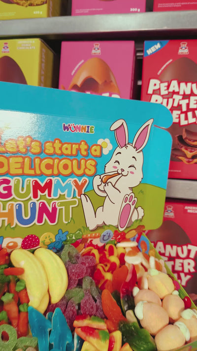 Wunnie box Happy easter aperta