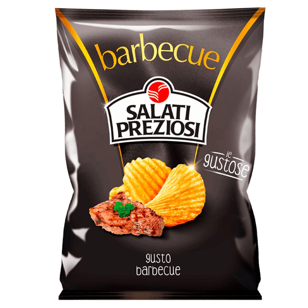 Salati Preziosi Barbecue, chips barbecue de 70g 