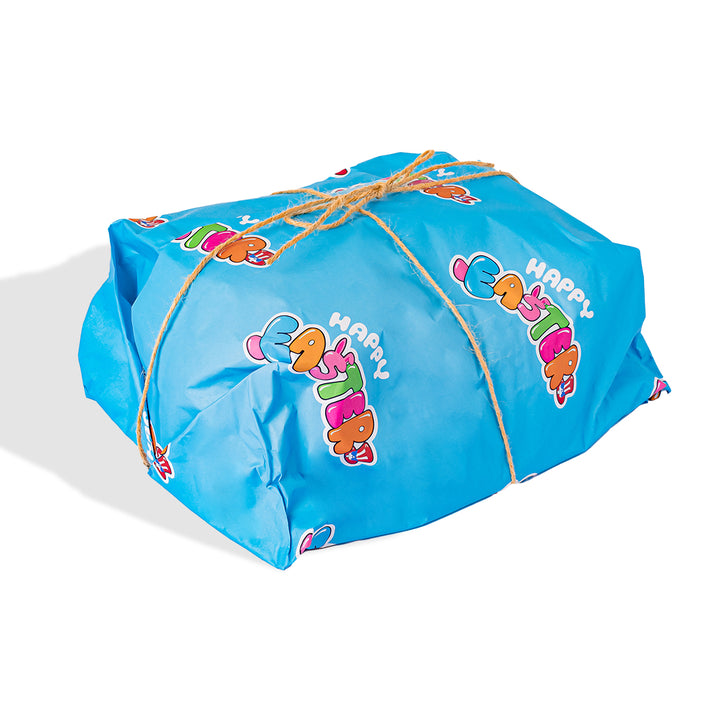 Colomba di Pasqua Choco Peanuts par American Uncle, colomba au chocolat et cacahuètes de 800 g avec crème Choco Peanut Butter de 200 g 
