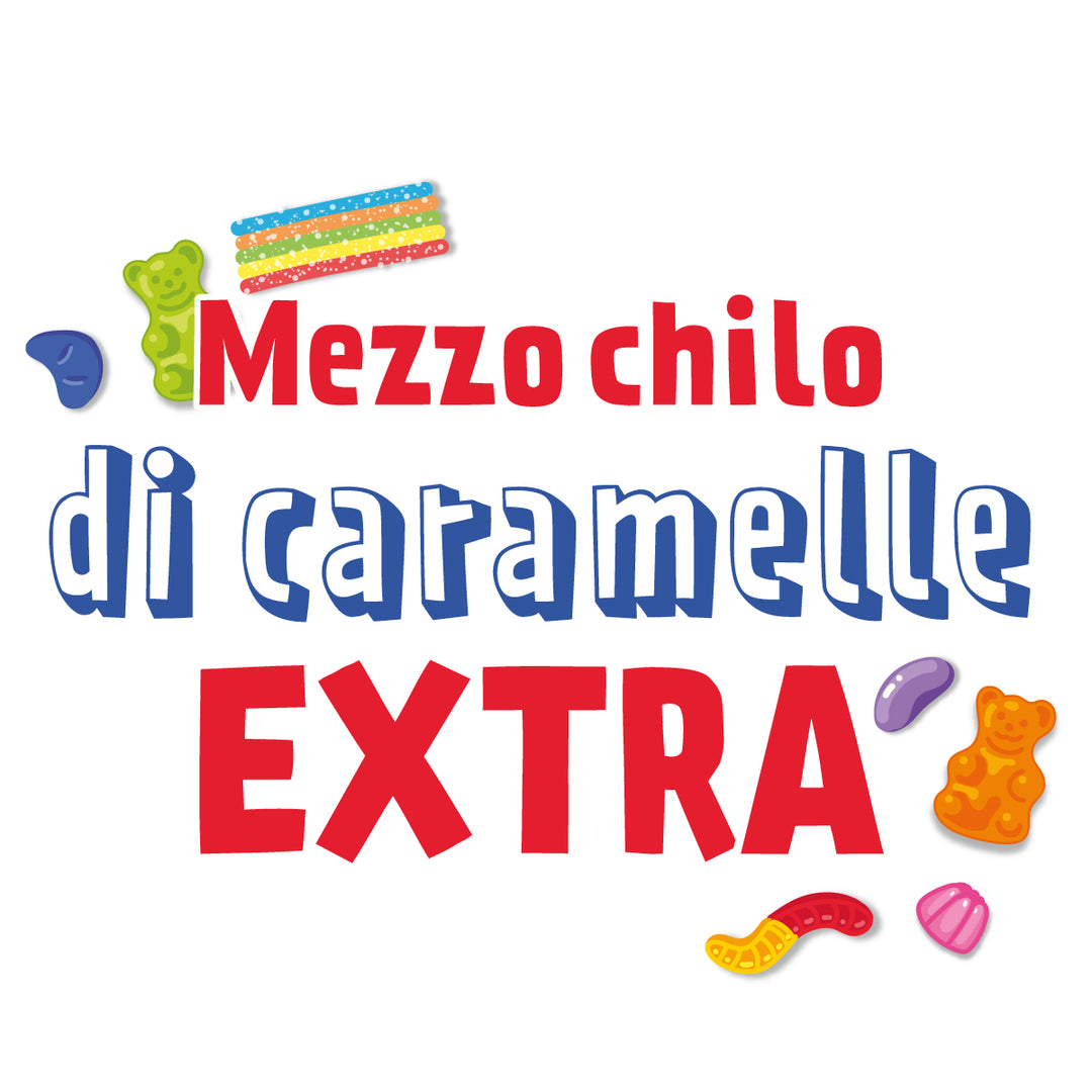Un demi-kilo de bonbons extra 