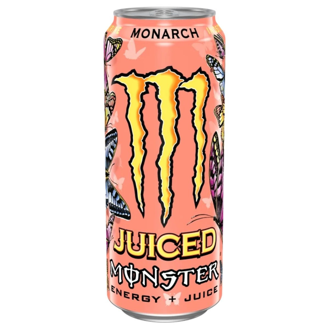 (Monstre non de collection, endommagé) Monster Monarch, boisson énergétique aux fruits de 500ml 