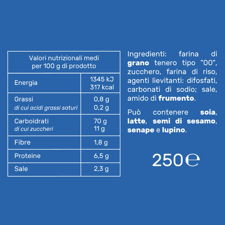 6x American Uncle Préparation pour pancakes, 6 préparations pour 10 pancakes chacune de 250g 