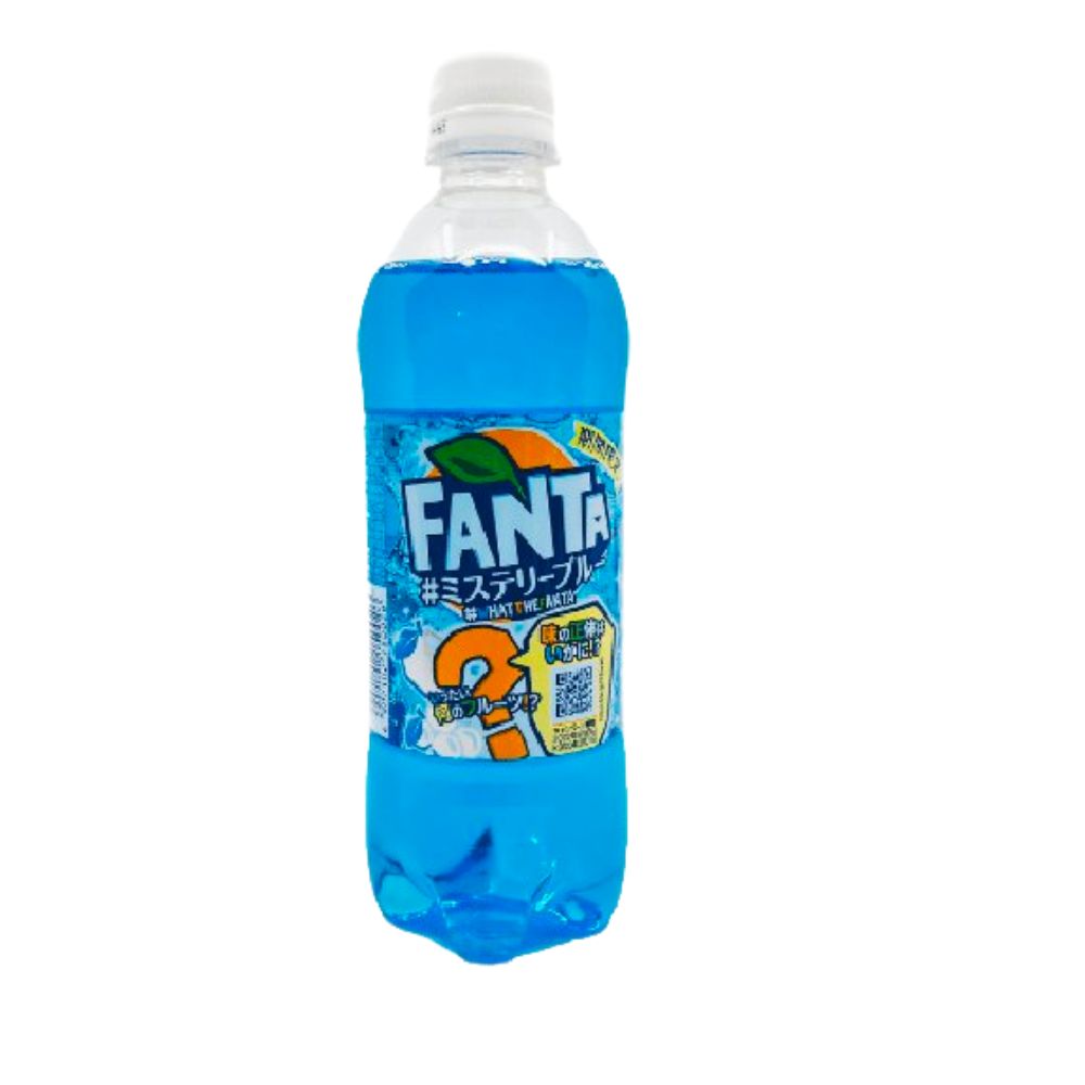Fanta What The Fanta, boisson au goût mystérieux sans sucre de 490ml 